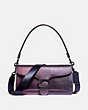 COACH®,TABBY SHOULDER BAG 26 WITH OMBRE,Smooth Leather,Medium,Pewter/Multi,Front View