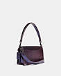 COACH®,TABBY SHOULDER BAG 26 WITH OMBRE,Smooth Leather,Medium,Pewter/Multi,Angle View