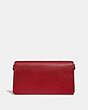 COACH®,TABBY SHOULDER BAG 26,Smooth Leather/Pebble Leather/Suede,Medium,Brass/Deep Red,Back View