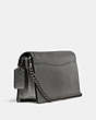 COACH®,TABBY CHAIN CROSSBODY,Leather,V5/Graphite,Angle View