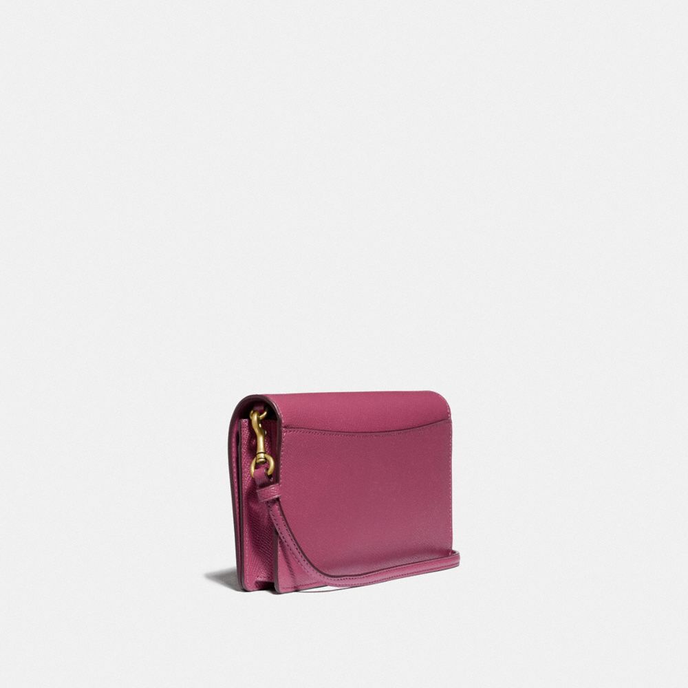 COACH®,Hayden Foldover Crossbody Clutch Bag,,Angle View