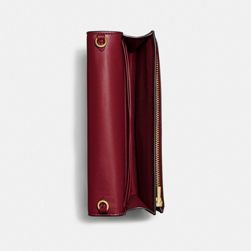 Hayden Foldover Crossbody Clutch Bag