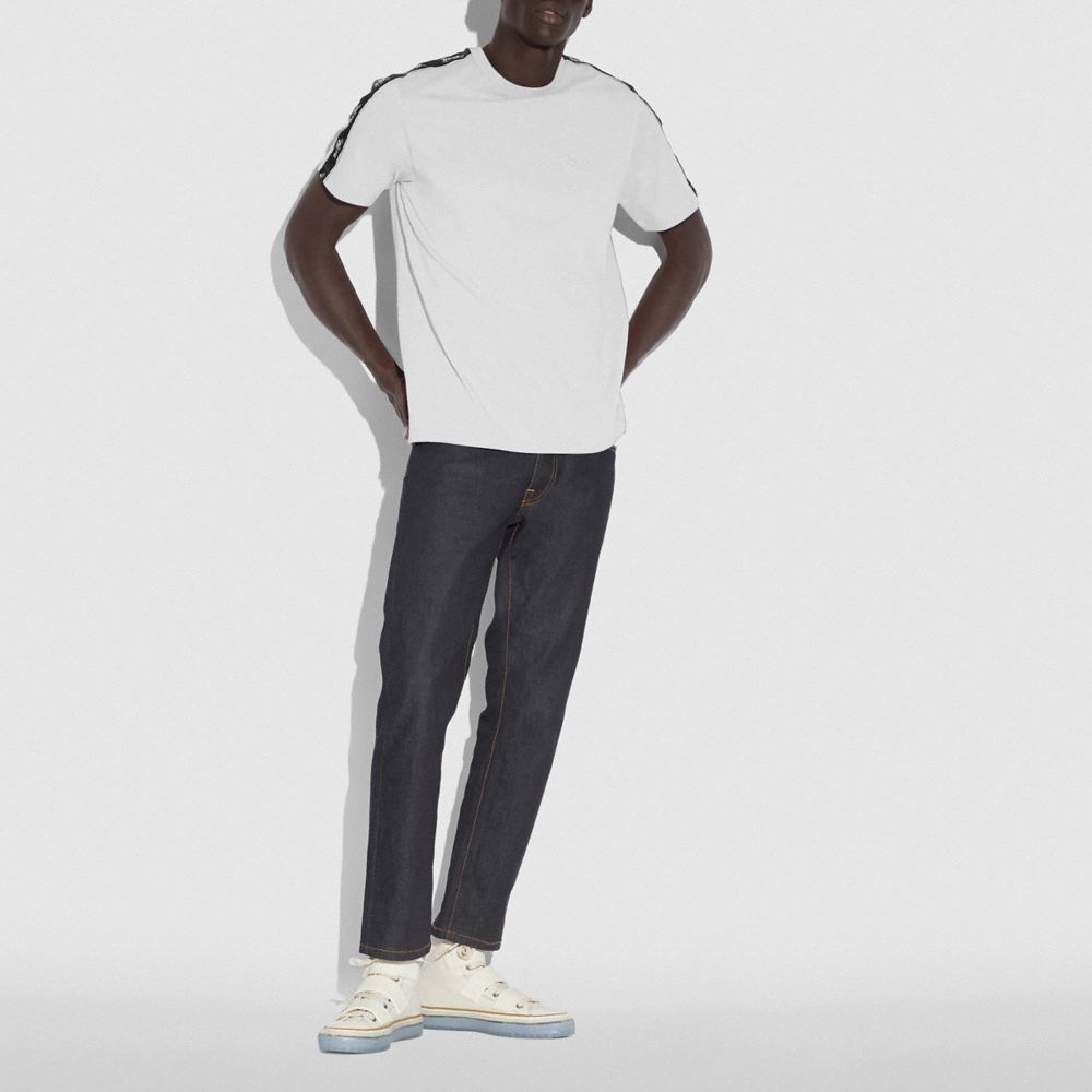 COACH®,Horse And Carriage Tape T Shirt,,Scale View