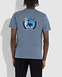 COACH®,MYTHICAL MONSTERS T-SHIRT WITH CHAMP,cotton,Lake Champlain Monster,Scale View