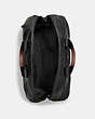 COACH®,PACER DUFFLE 45,Leather,X-Large,Black Copper/Black,Inside View,Top View