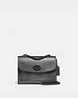 COACH®,PARKER 18,Smooth Leather,Small,Pewter/Metallic Graphite,Front View