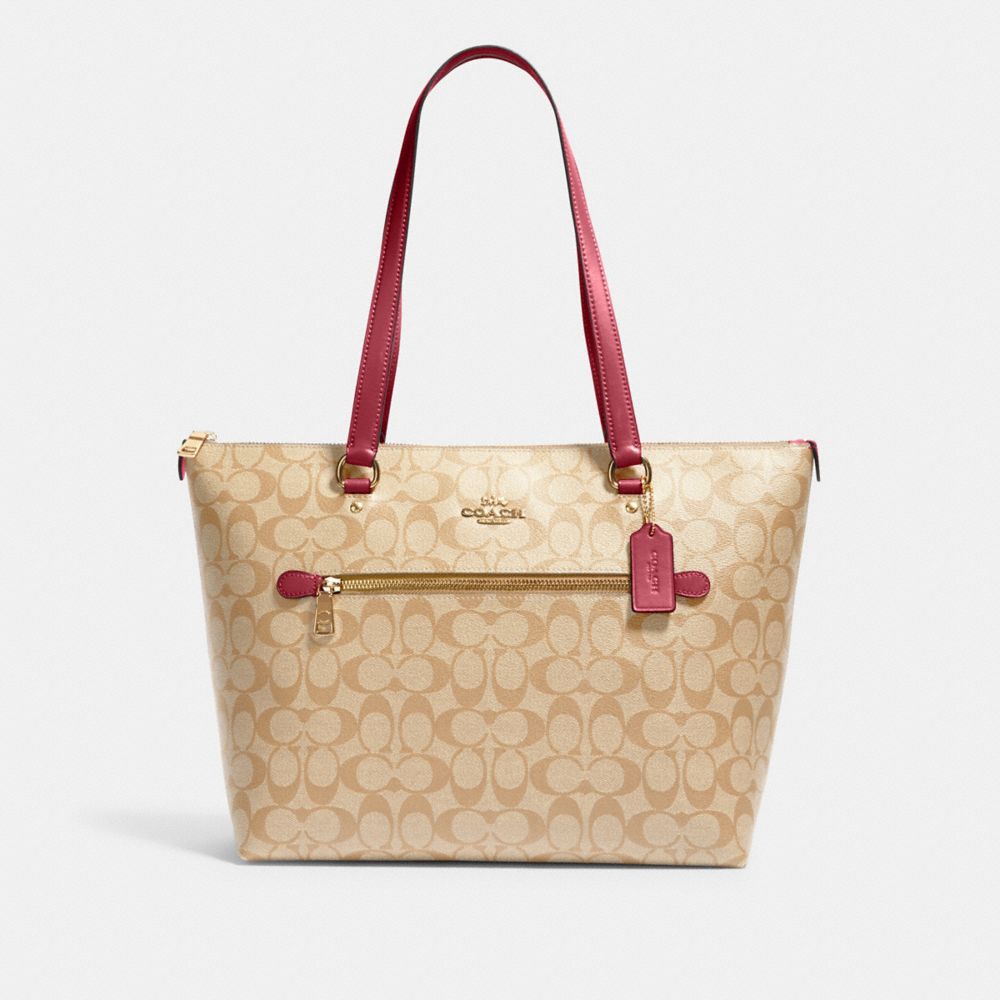 Coach Gallery Tote in Signature Canvas