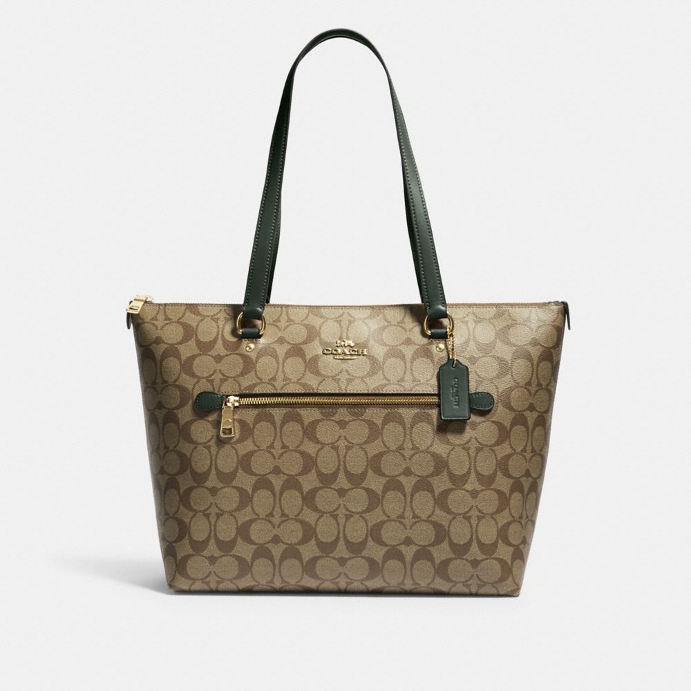 COACH® Outlet  Gallery Tote In Signature Canvas