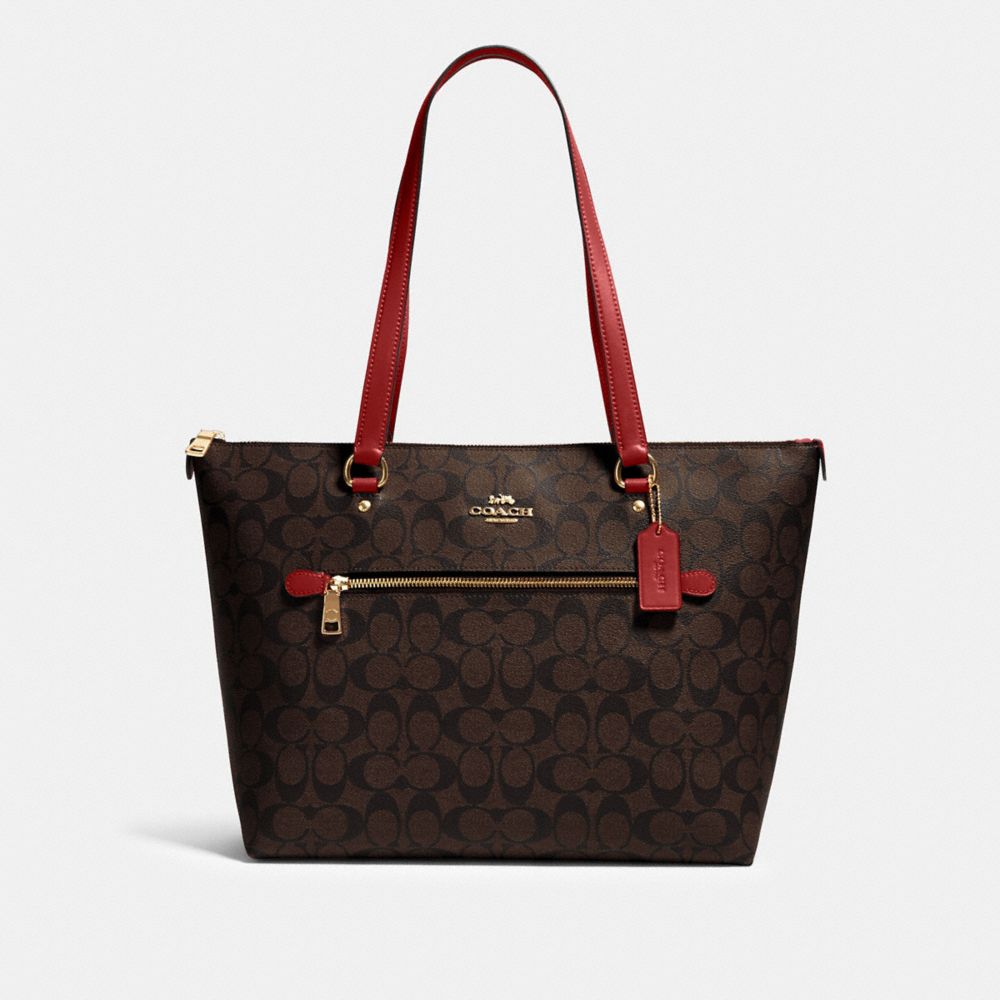 Coach Gallery Tote in Signature Canvas