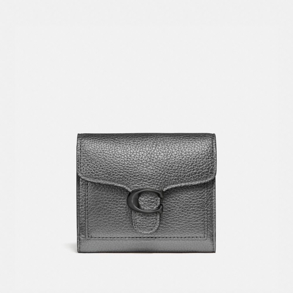 Coach tabby wallet online black