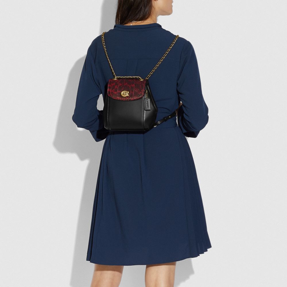 Coach mini parker backpack online