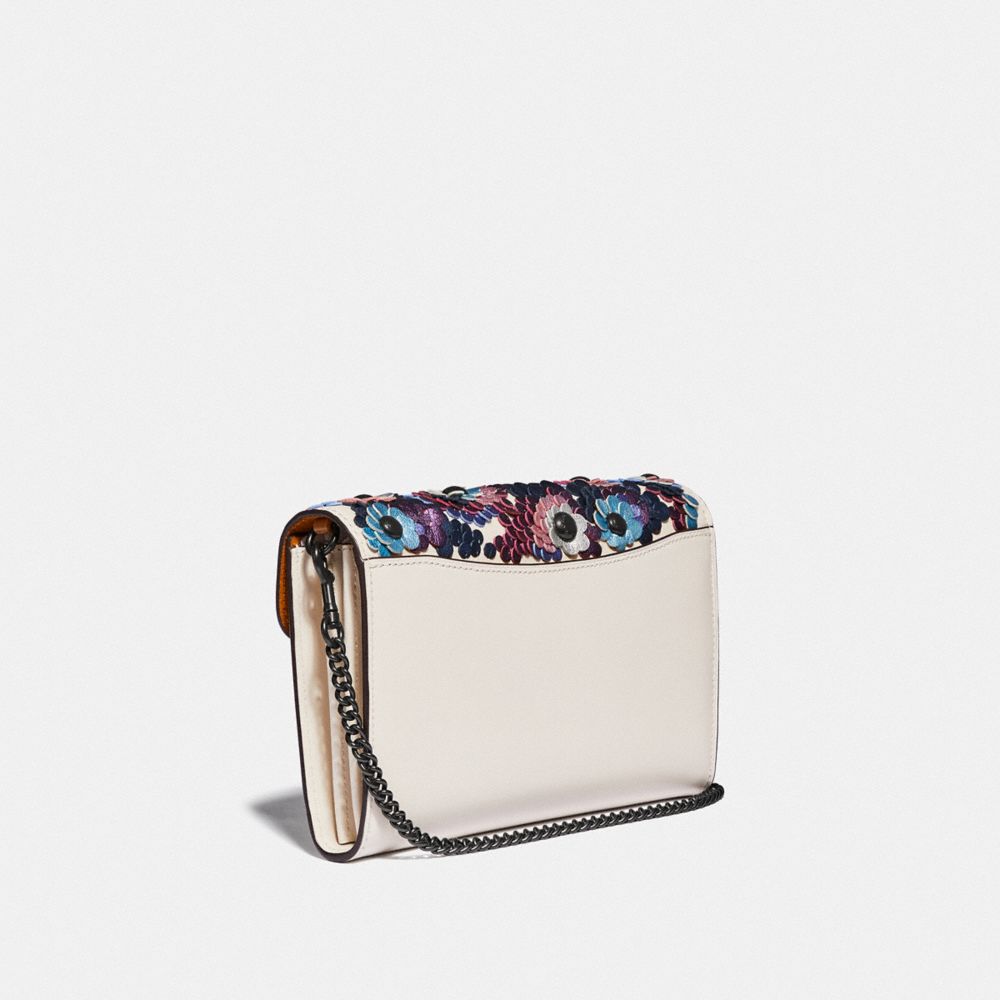 COACH® | Tabby Chain Clutch With Leather Sequins