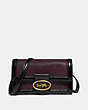 COACH®,RILEY CONVERTIBLE BELT BAG,Leather,Mini,Brass/OXBLOOD/BLACK,Front View