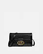 COACH®,RILEY CONVERTIBLE BELT BAG,Leather,Mini,Brass/Black/Black,Front View