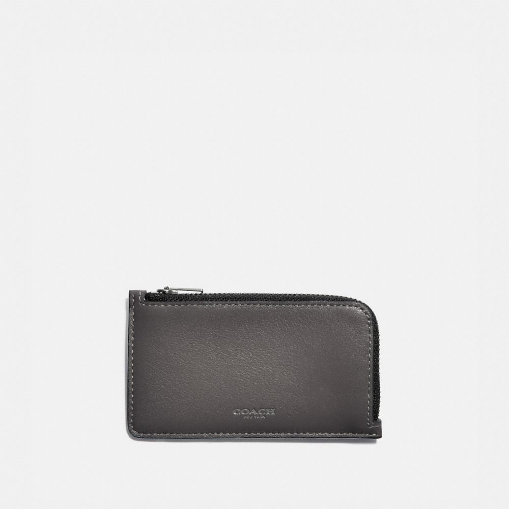 Coach small zip card case hot sale