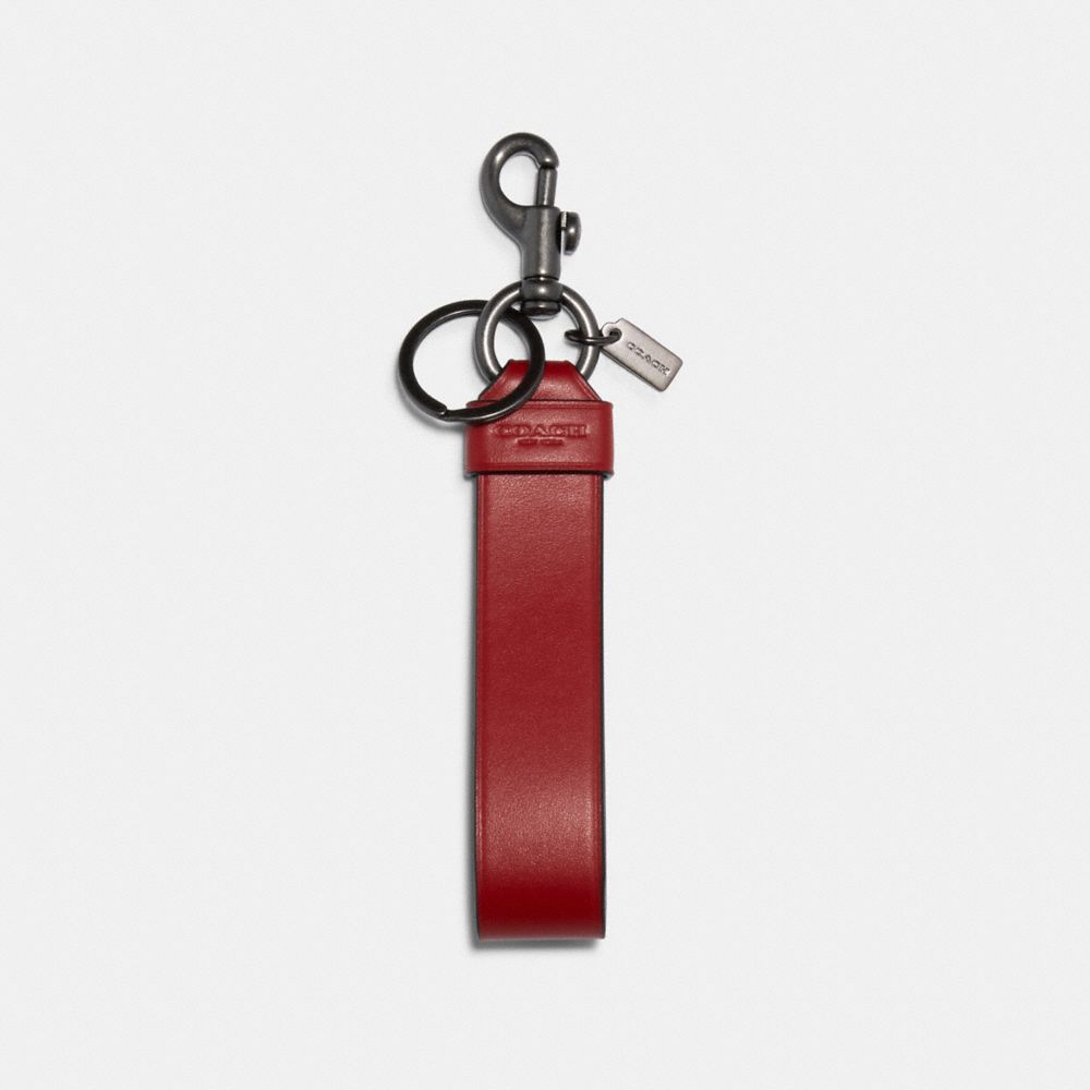 新品☆Coach Large Loop Key Fob ファー付き キーリング 【当店限定 ...