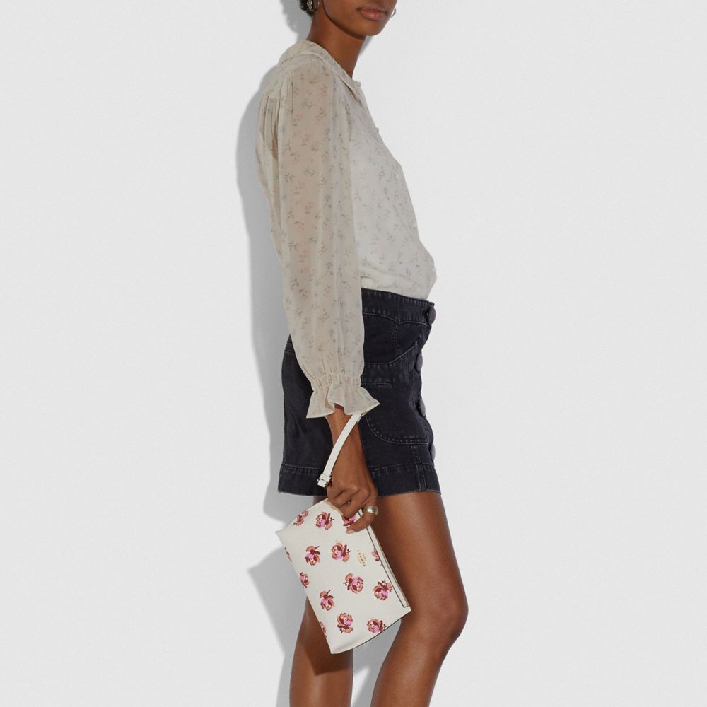 Charlie Pouch With Floral Print