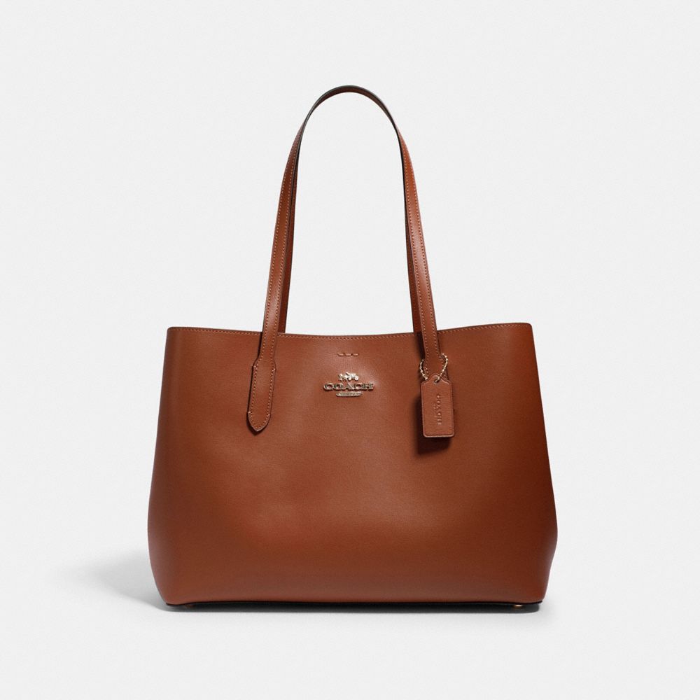 Coach avenue tote size on sale