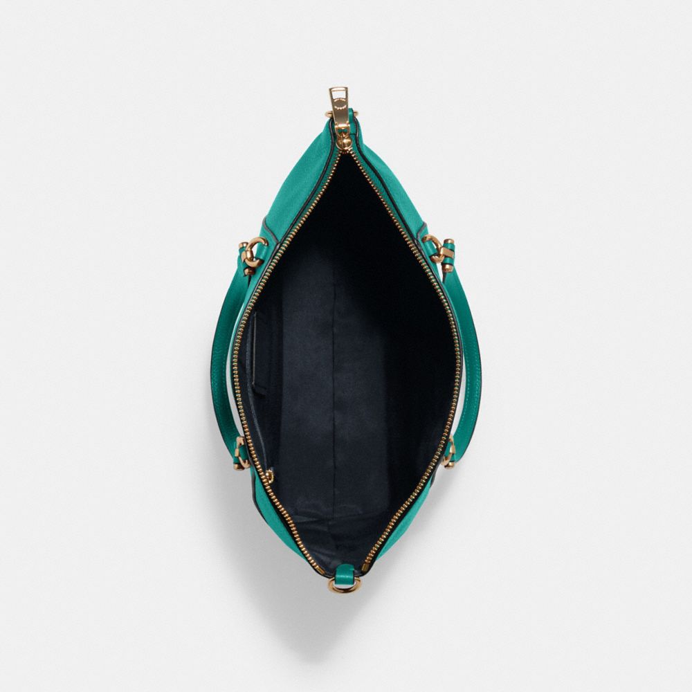 COACH®,Prairie Satchel,,Inside View,Top View