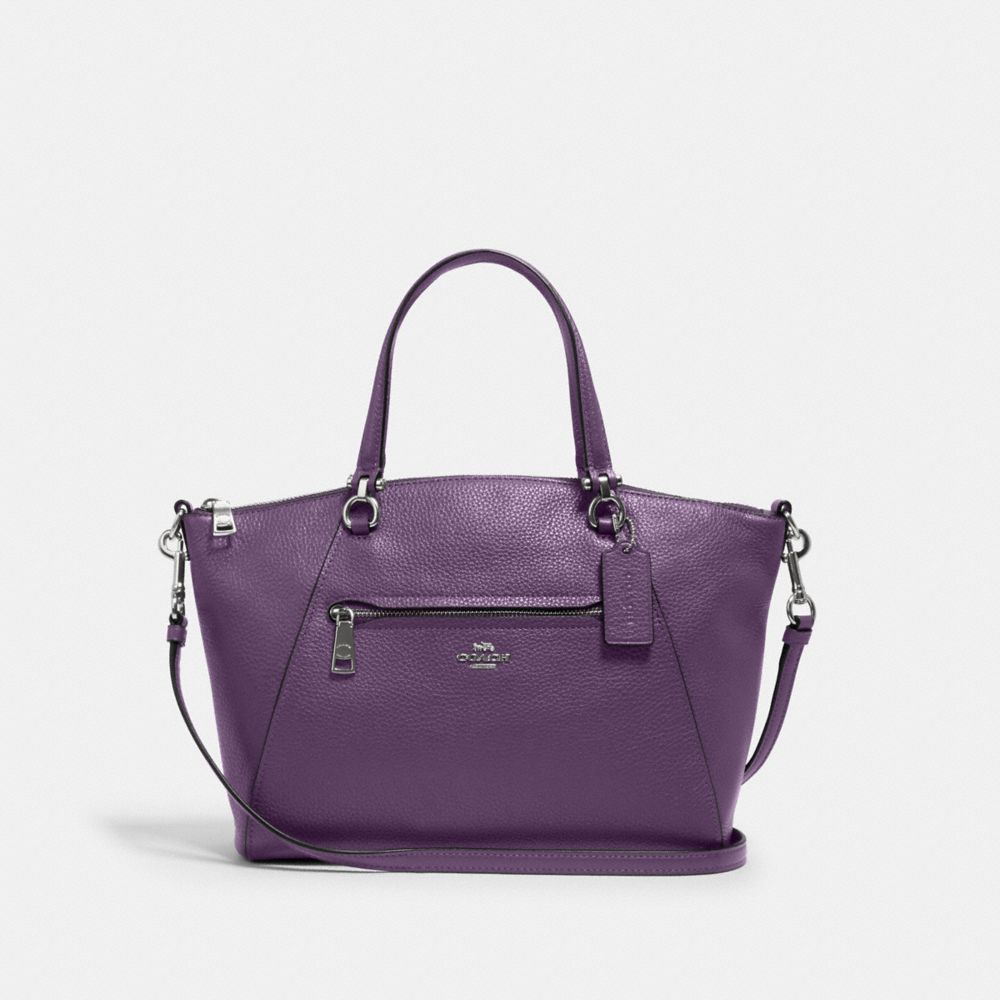 Prairie pebble leather on sale satchel