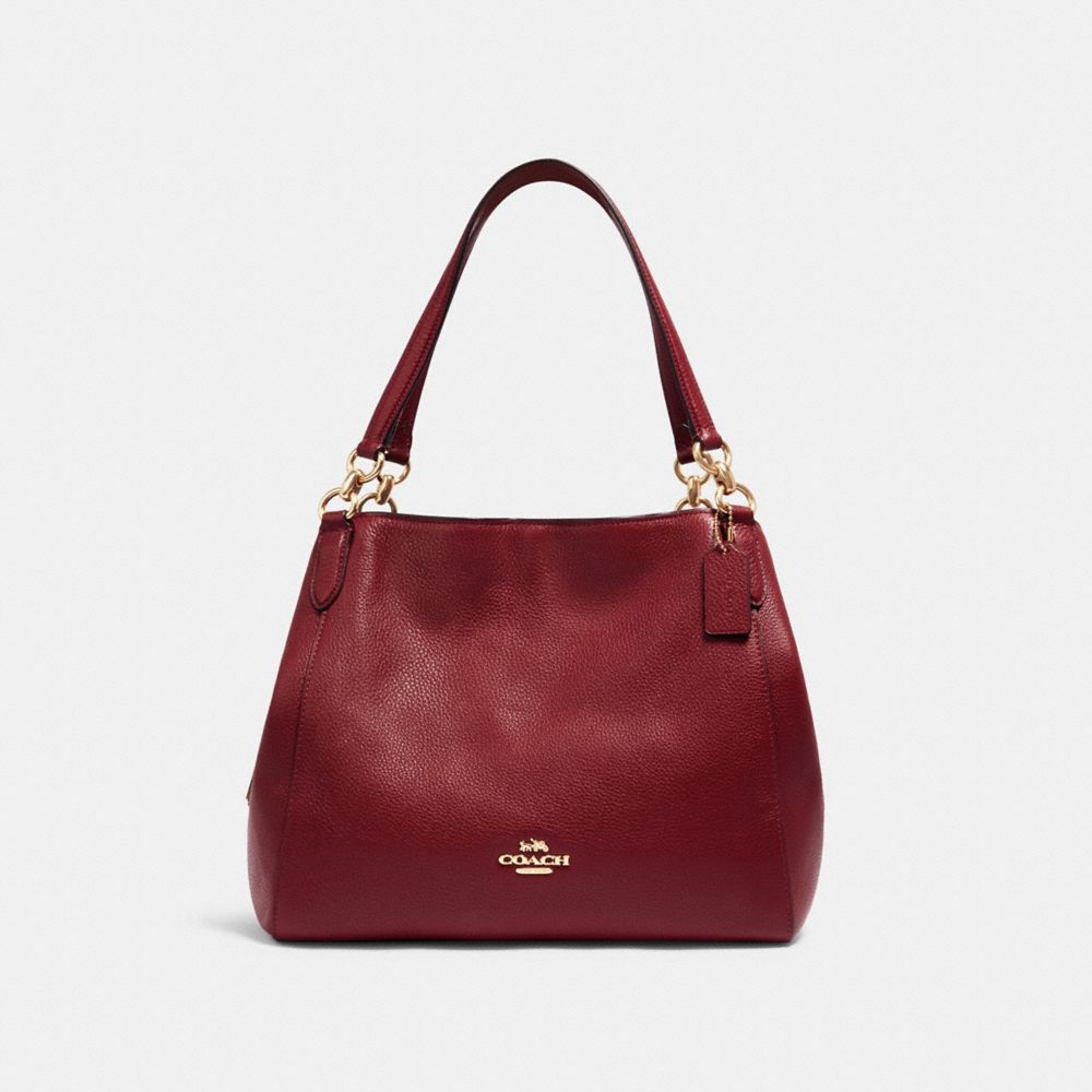 COACH®,Hallie Shoulder Bag,,Front View