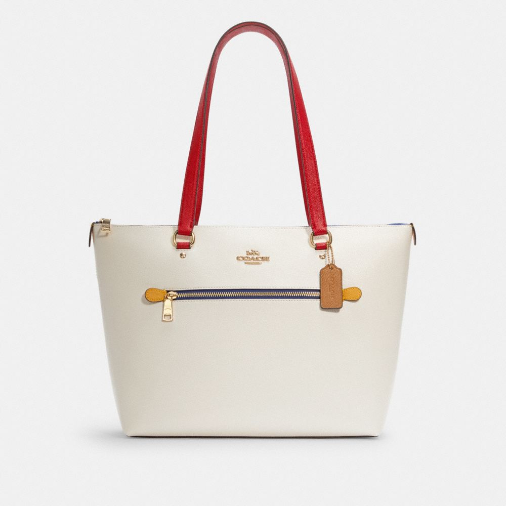 Coach Outlet Gallery Tote In Signature Canvas