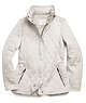 COACH®,CLASSIC LEGACY QUILTED JACKET,Leather,STONE,Front View