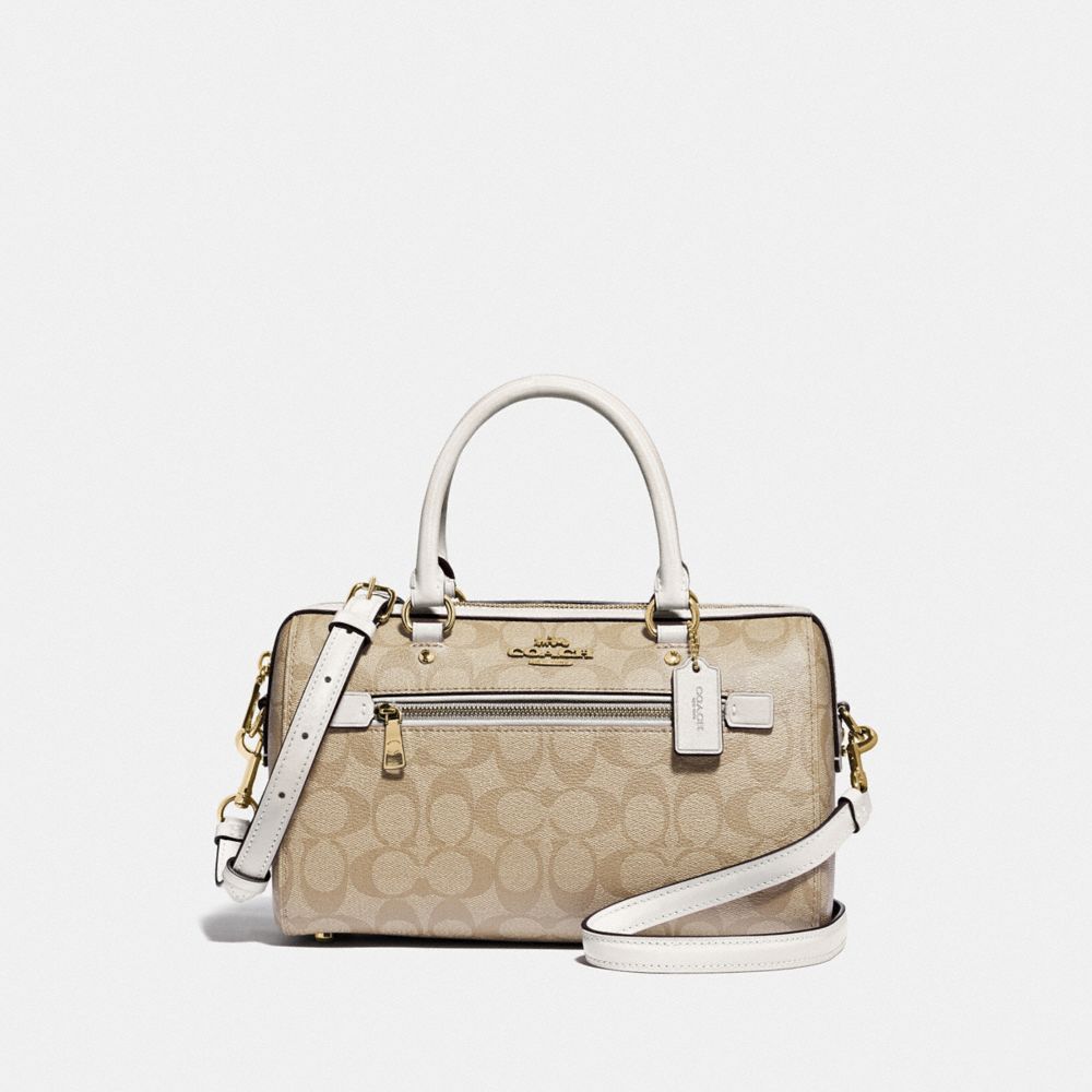 Coach Outlet Rowan Satchel In Signature Canvas