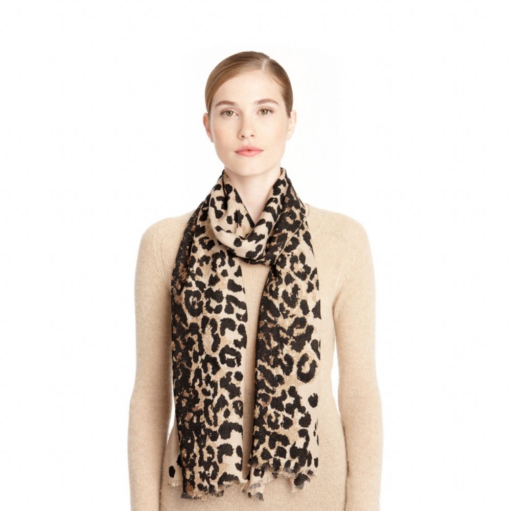 Ocelot Oblong Scarf