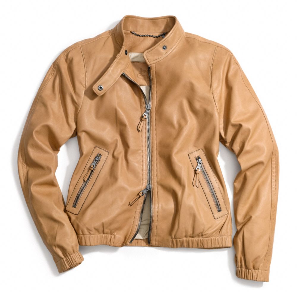 Leather Racer Jacket