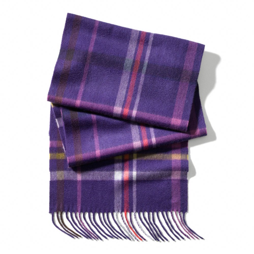 Cashmere Tattersall Scarf