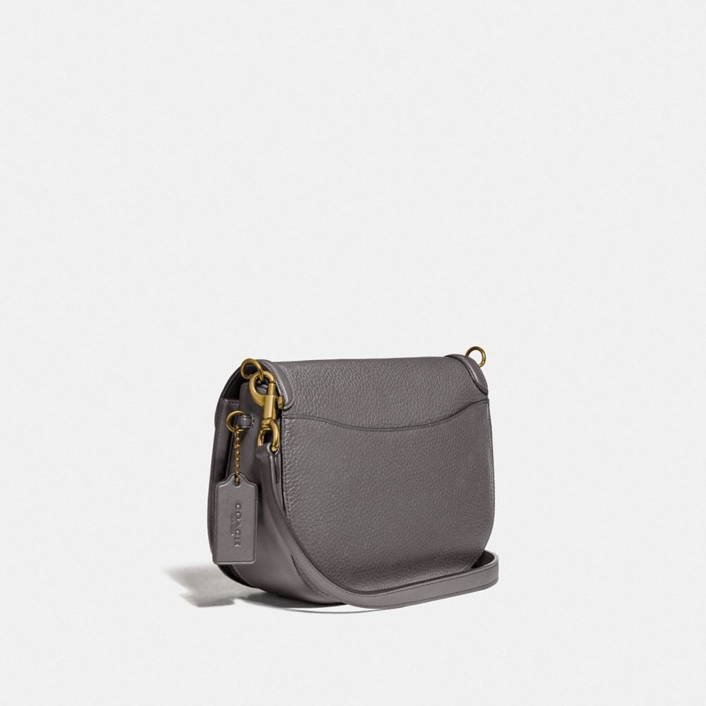 Coach frame saddle online bag