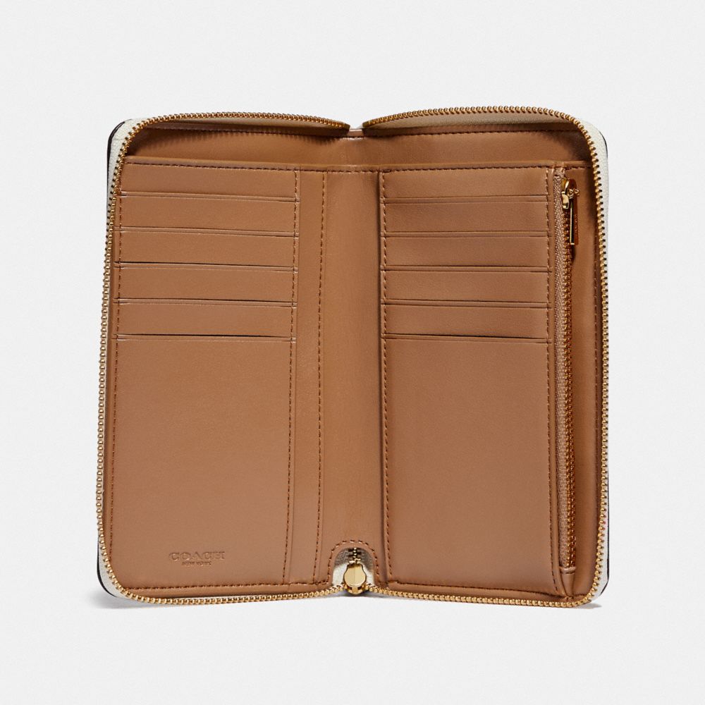 COACH®: Medium Zip Around Wallet