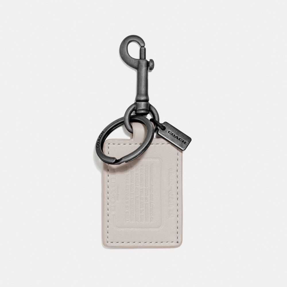 COACH®,Storypatch Key Fob,,Front View