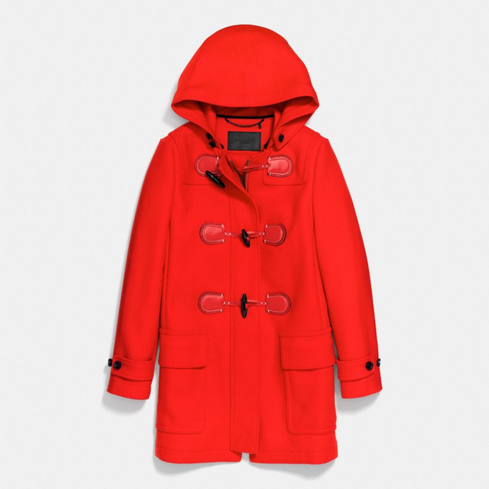 Coach sales duffle coat