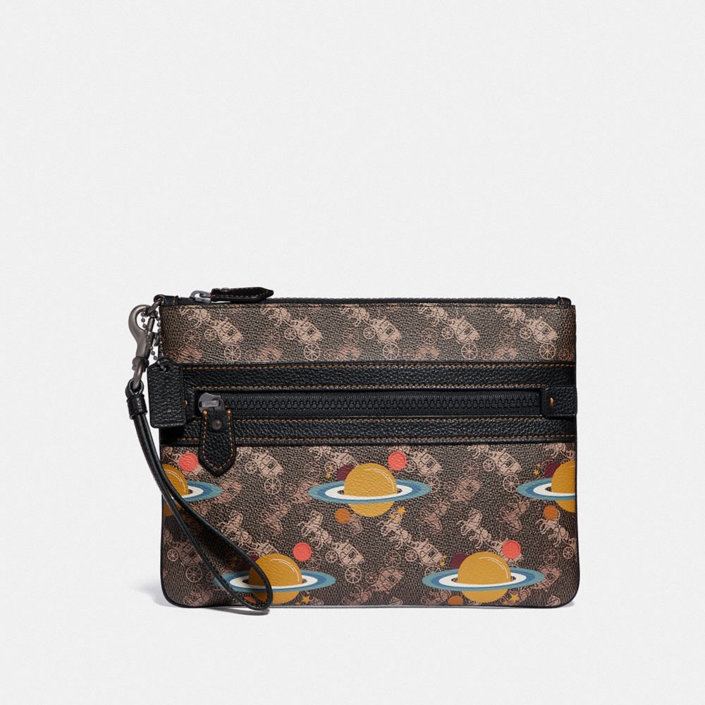 Academy crossbody with discount horse and carriage print