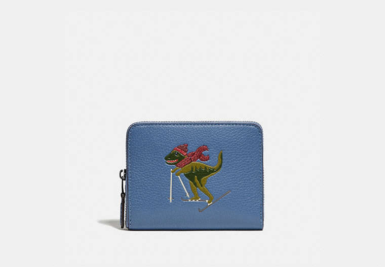 Small Zip Around Wallet With Rexy