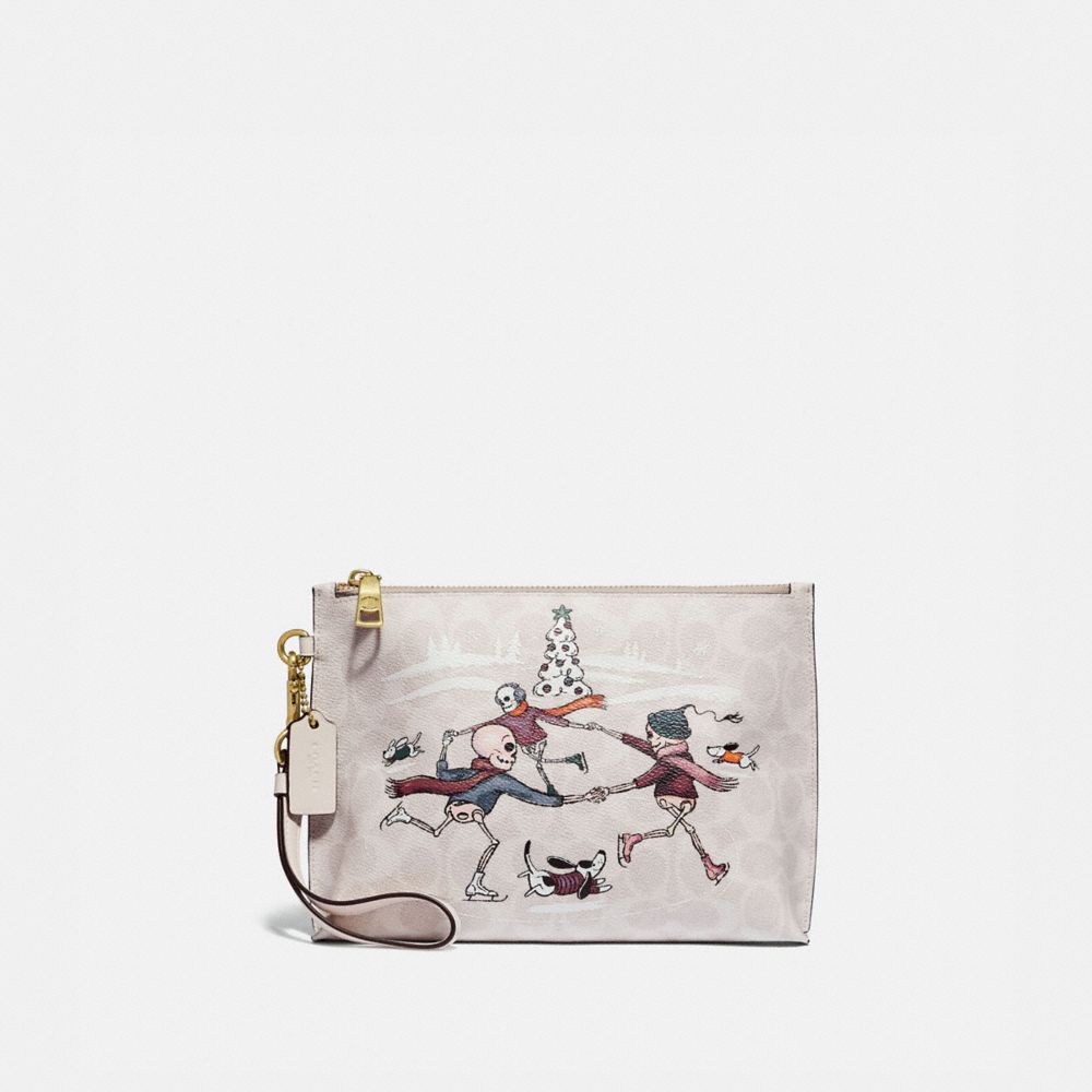 Pochette Charlie En Toile Exclusive Avec Bonesy