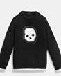 Skull Intarsia Sweater