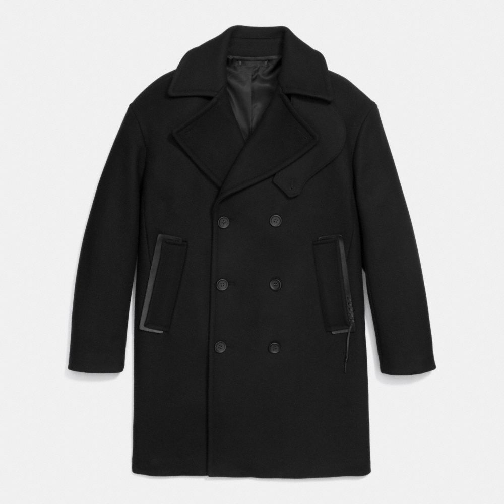 Rip And Repair Wool Officer Coat