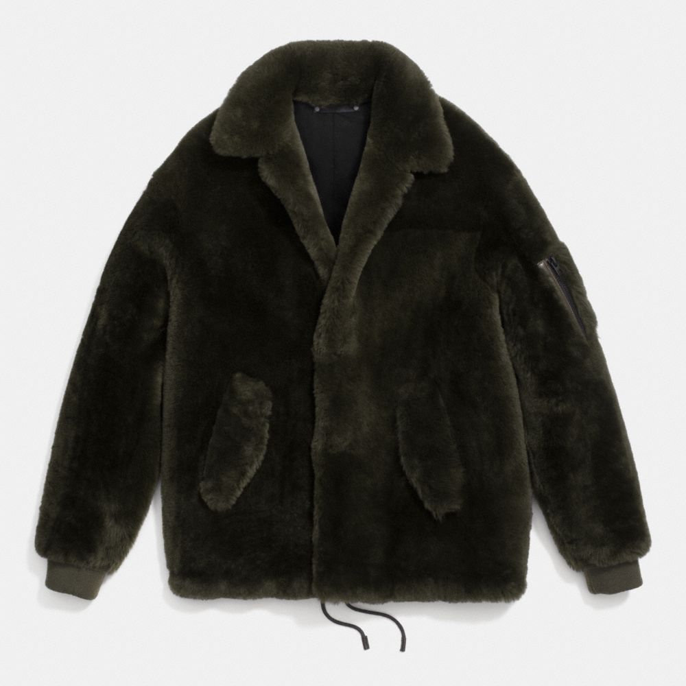 Shearling Track Jacket