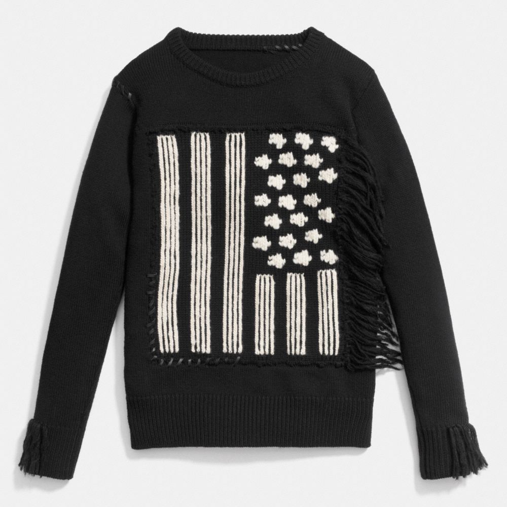 Flag Intarsia Sweater