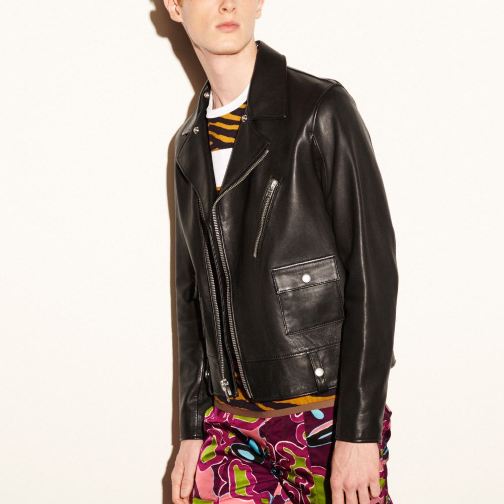 Leather Motorcycle Jacket