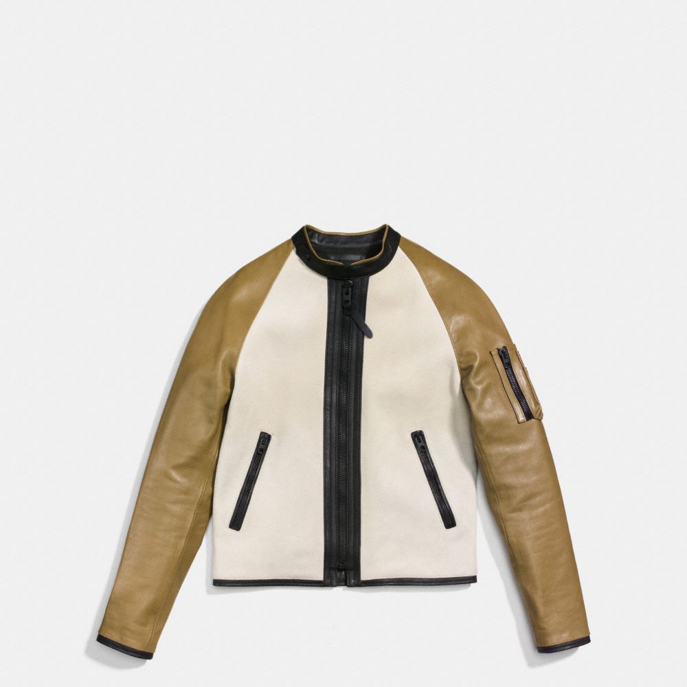 Coach racer outlet jacket