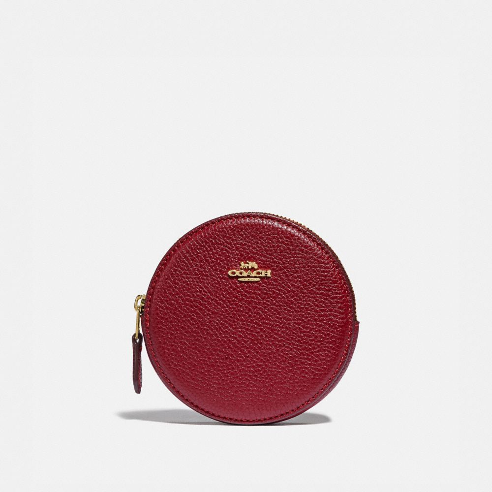 COACH Round Coin Case