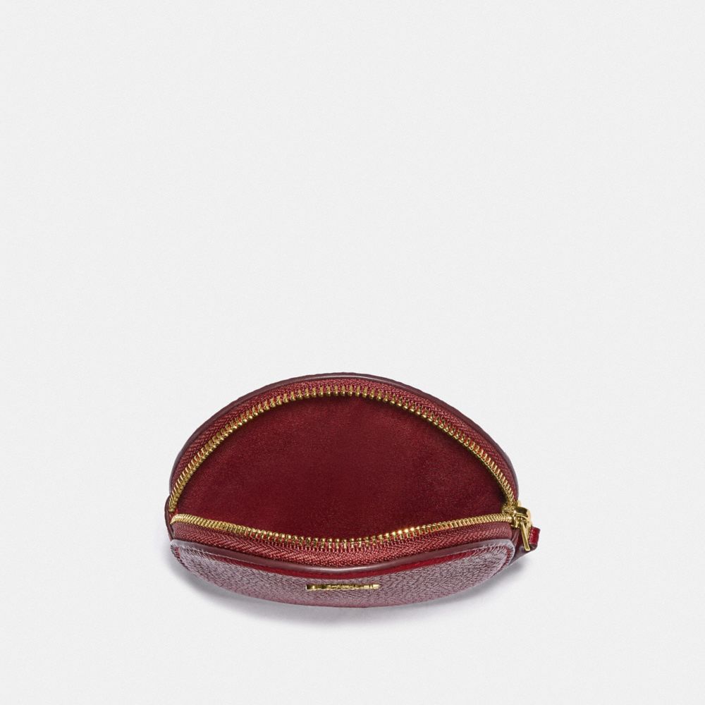 Coach circle coin discount case