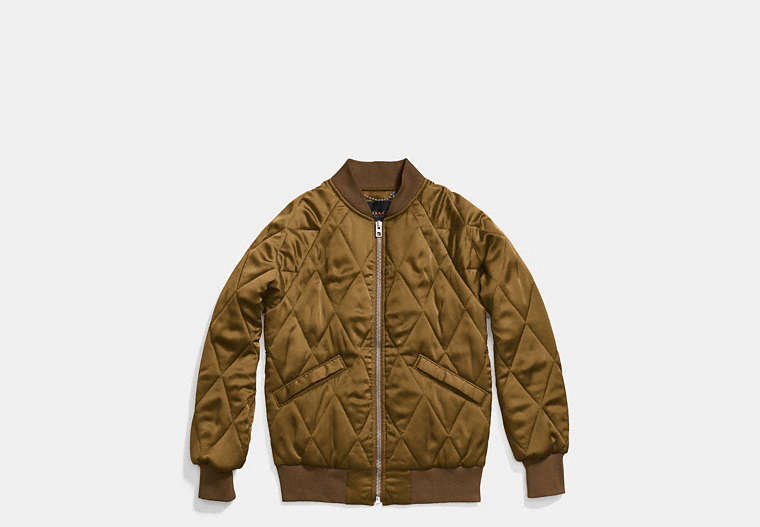 Quilted Blouson Jacket