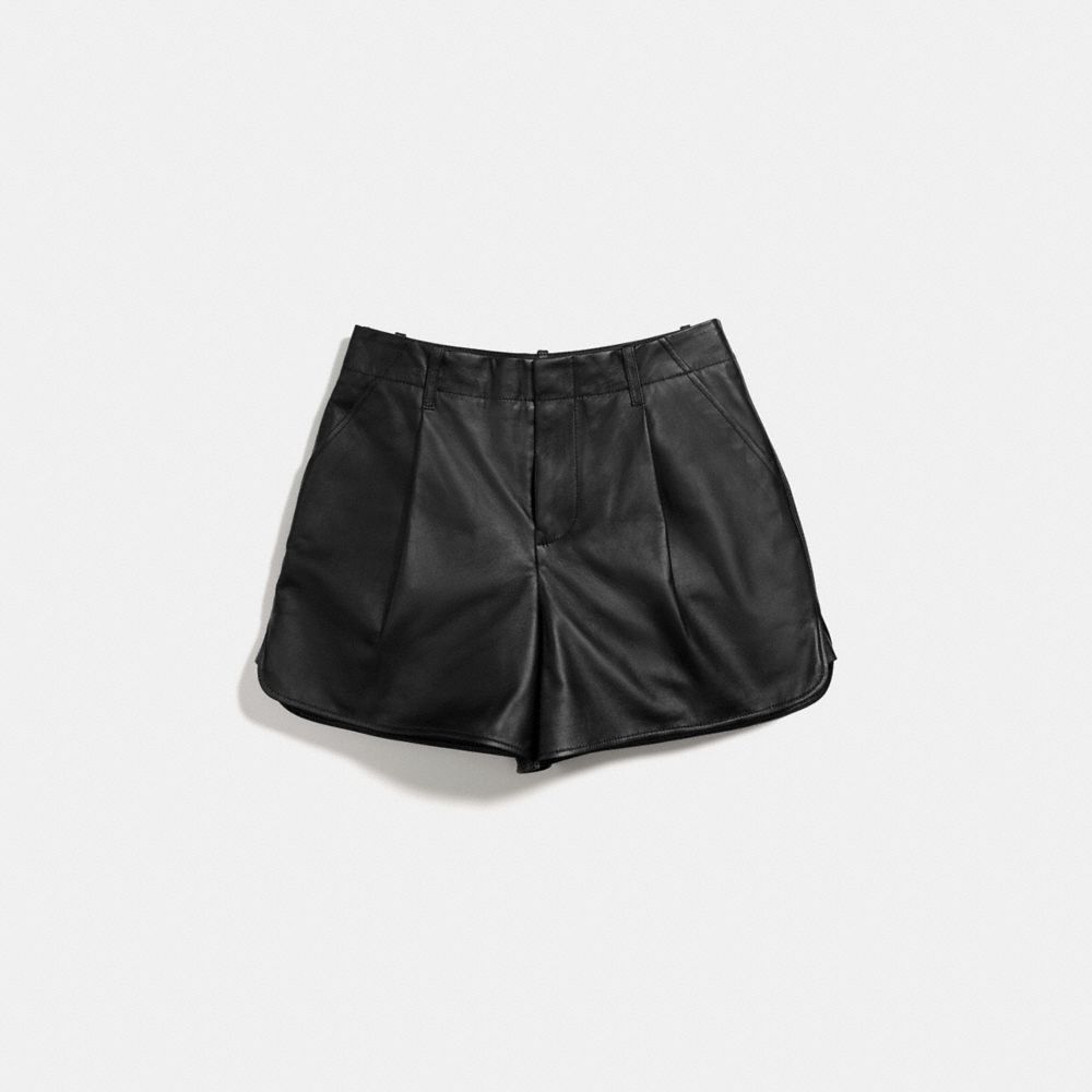 Leather Shorts