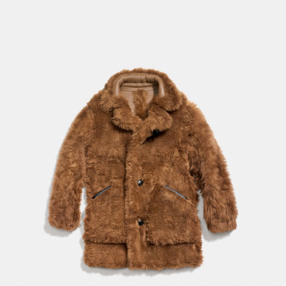 Coach on sale teddy coat