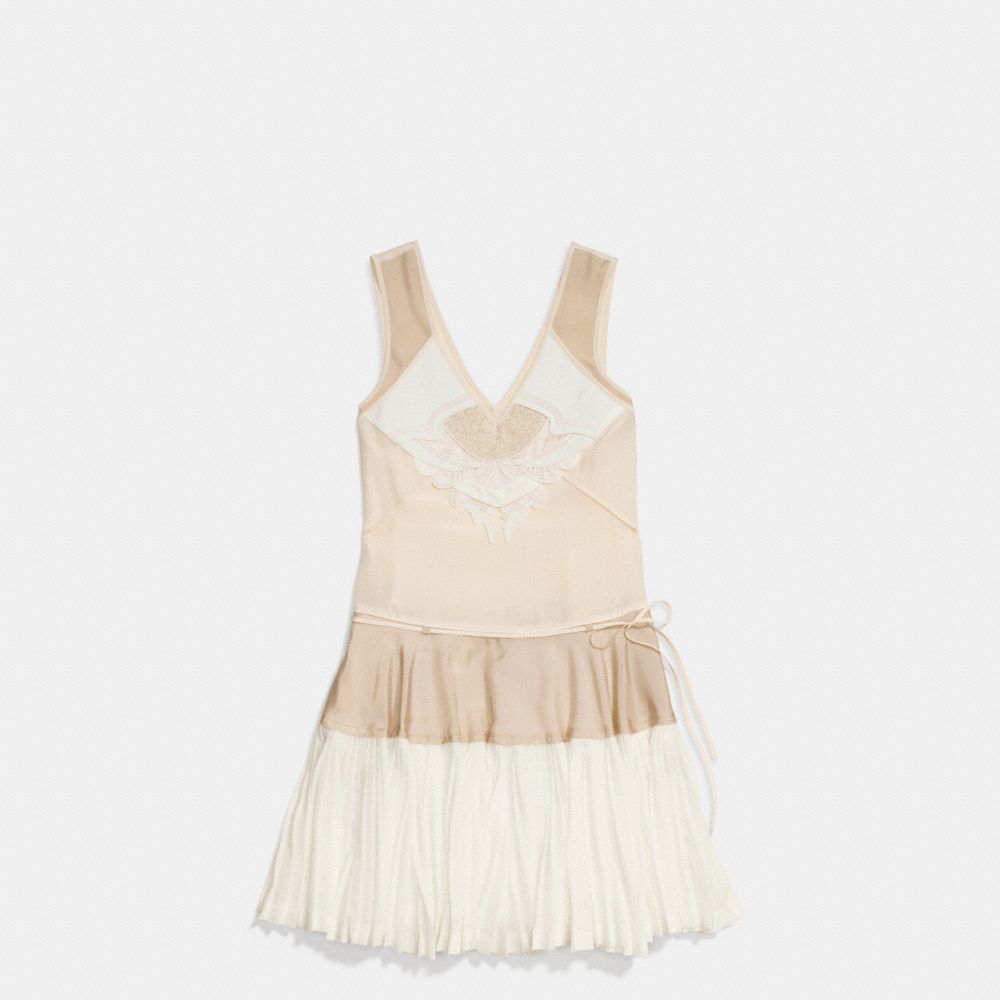 Applique Sporty Tank Dress